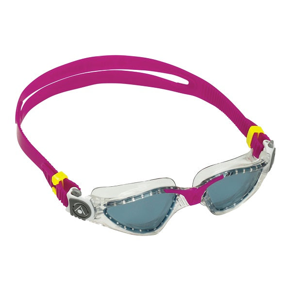AquaSphere Kayenne Compact Fit Goggle Trans Petrol Lens Dark