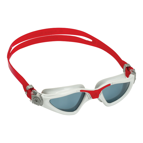 Aquasphere Kayenne Adult Goggle Dark Lens Grey Red