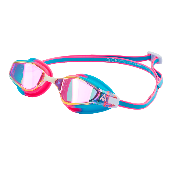 AquaSphere Fastlane Goggle Multi Iridescent Mirrored Lens