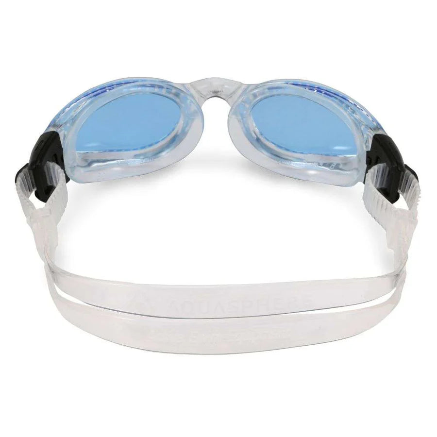 AquaSphere Kaiman Adult Goggle Blues Lens Transparent