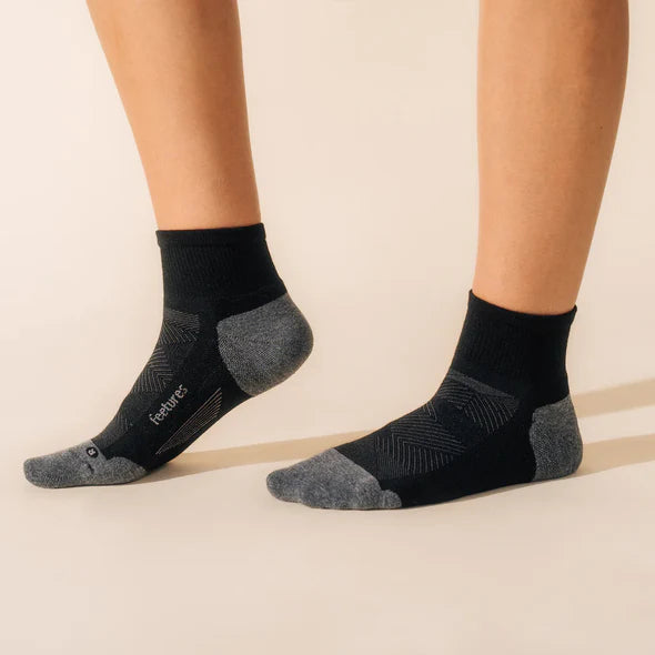 Feetures Elite Max Quarter Black 1 Pair x 3