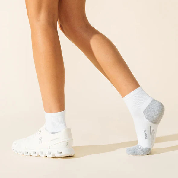 Feetures Elite Max Quarter White 1 Pair x 3