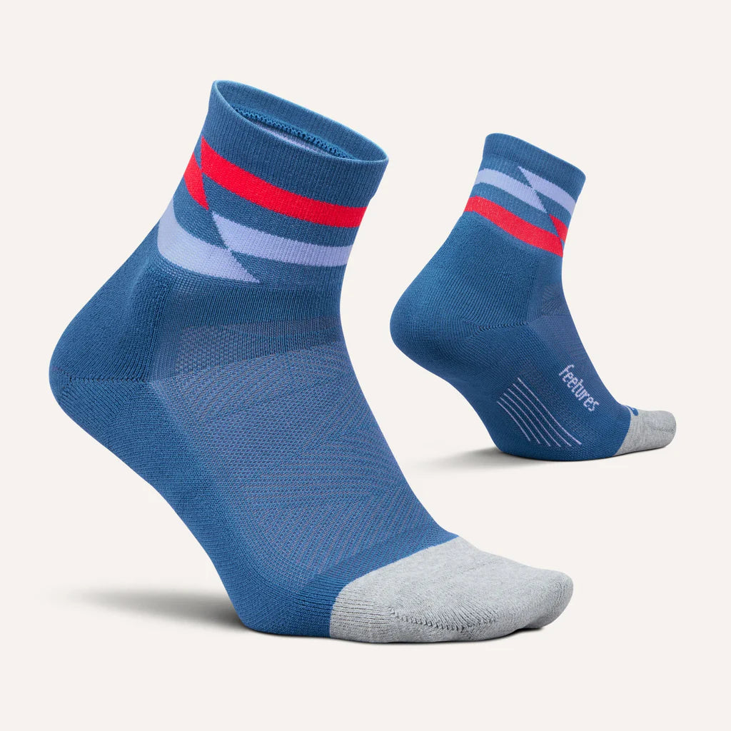 Feetures Elite LC Quarter Blue Track 1 Pair x 3