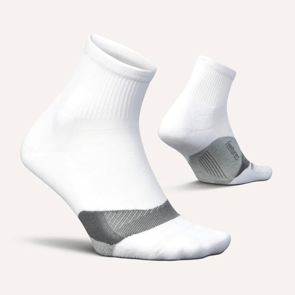 Feetures Elite LC Quarter White 1 Pair x 3