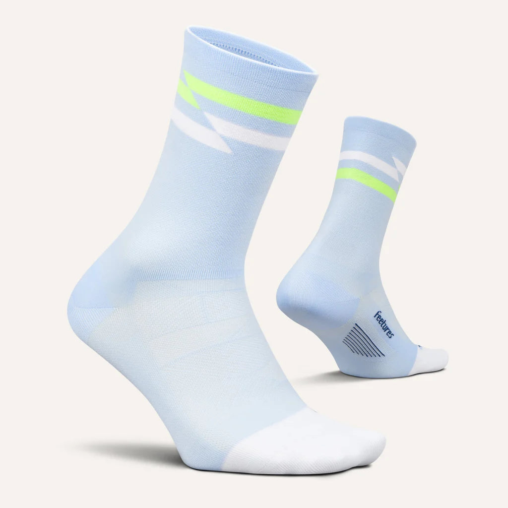 Feetures Elite UL Mini Crew Day Track Blue 1 Pair x3