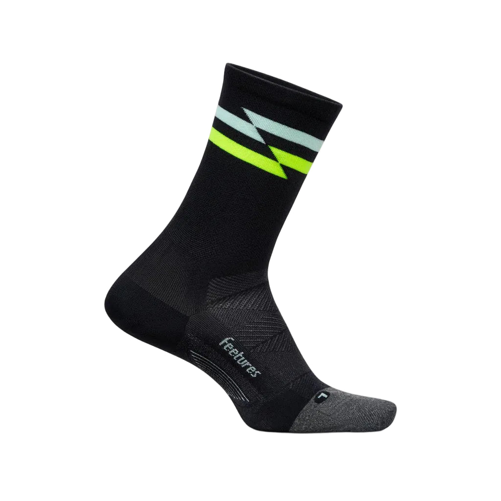 Feetures Elite UL Mini Crew Night Track Black 1 Pair x3