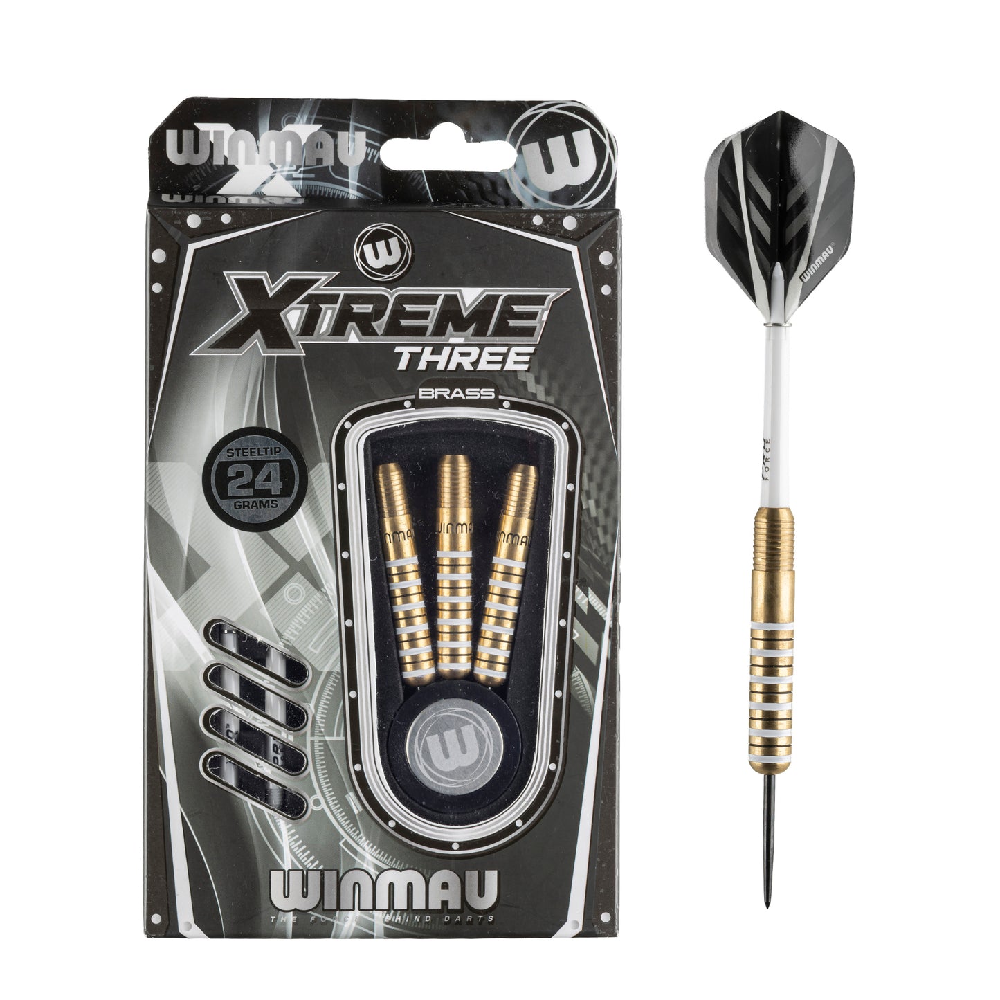 Winmau Xtreme 3 Brass Darts