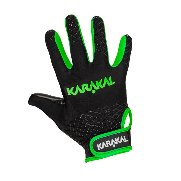 Karakal Web Gaelic Glove Green 2.0