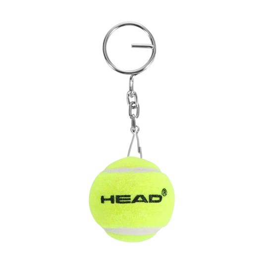 Head Tennis Ball Keyring Yellow