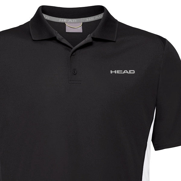 Head Mens Club Tech Polo Black