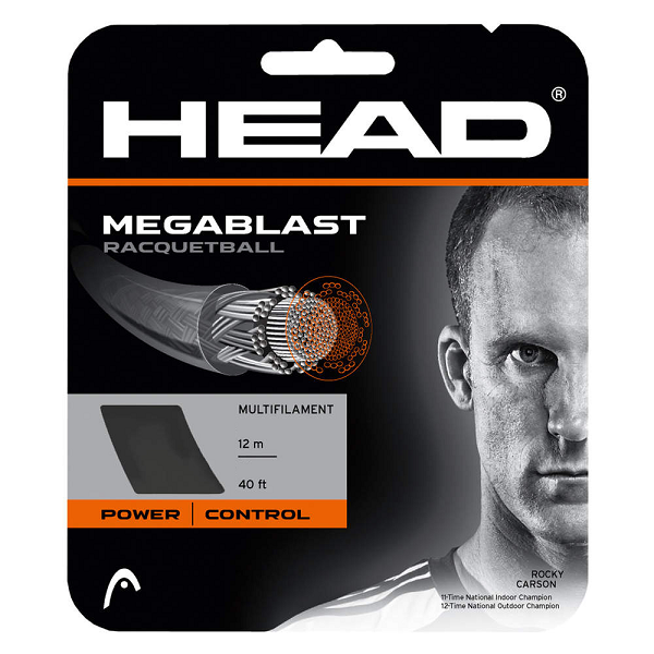 Head Mega Blast Racquetball String 17 Black