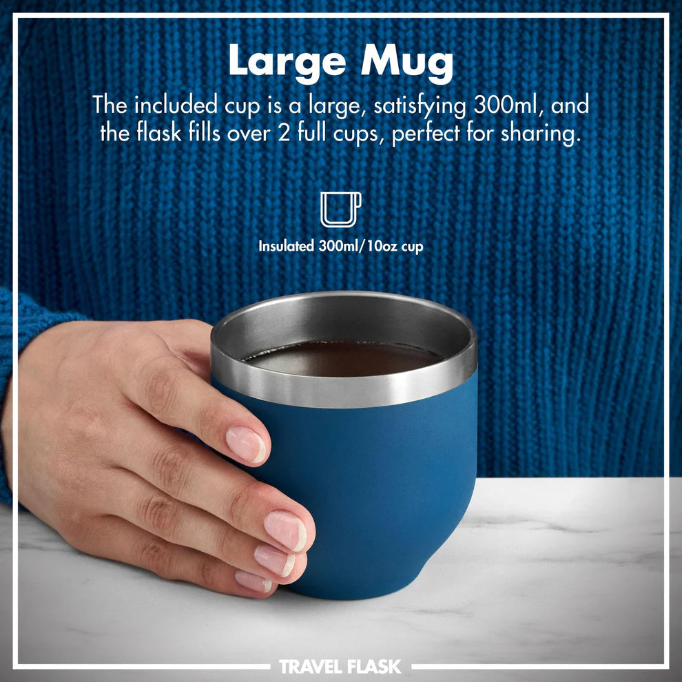 Ion8 Luma Vacuum Insulated Flask & Mug Deep Teal