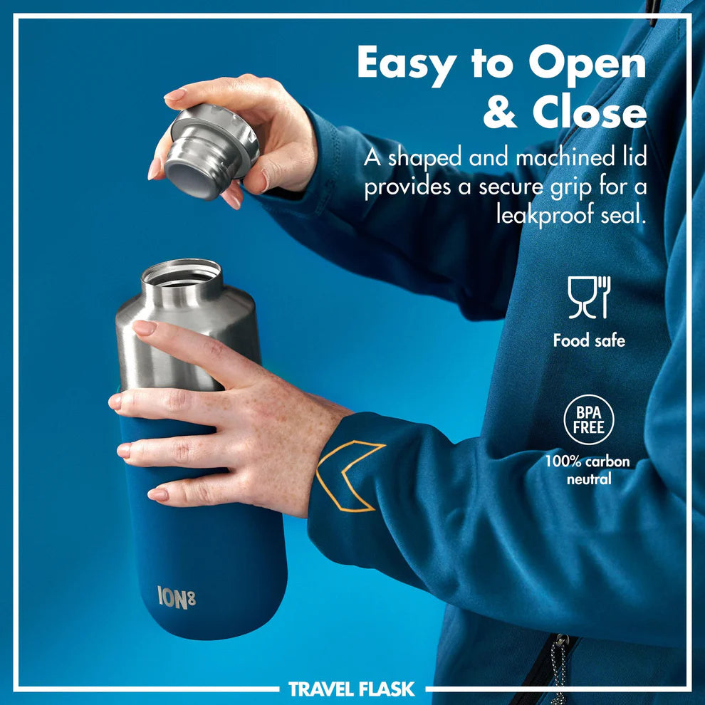 Ion8 Luma Vacuum Insulated Flask & Mug Deep Teal