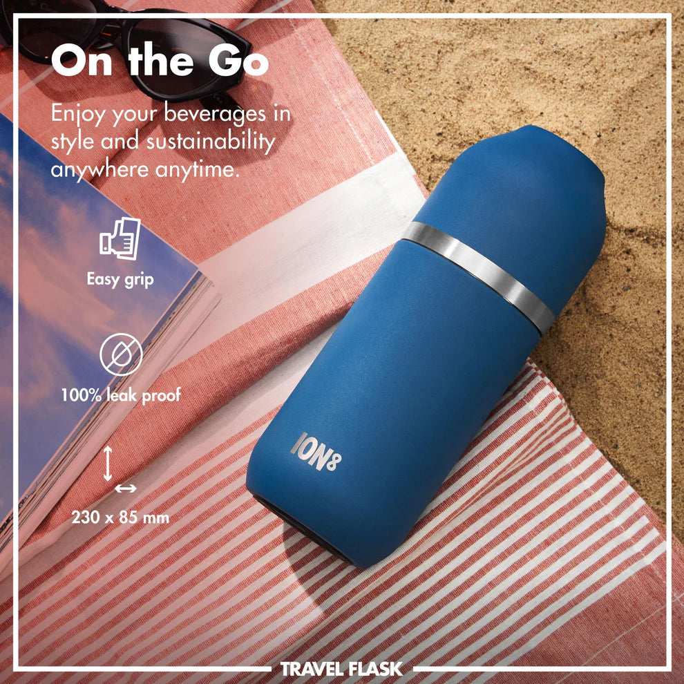 Ion8 Luma Vacuum Insulated Flask & Mug Deep Teal