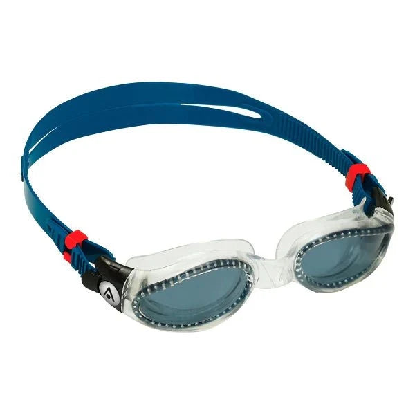 AquaSphere Kaiman Adult Goggle Clear Petrol Dark Lens