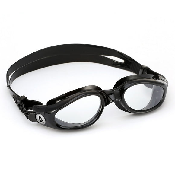 AquaSphere Kaiman Adult Goggle Black Lens Clear