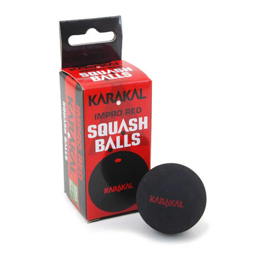 Karakal Red Dot Squash Balls x 12
