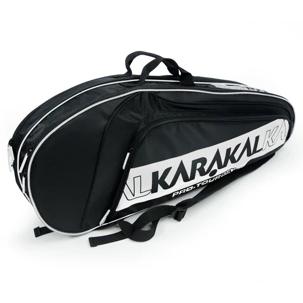 Karakal Pro Tour 2.0 Match, 4 Racket Bag White
