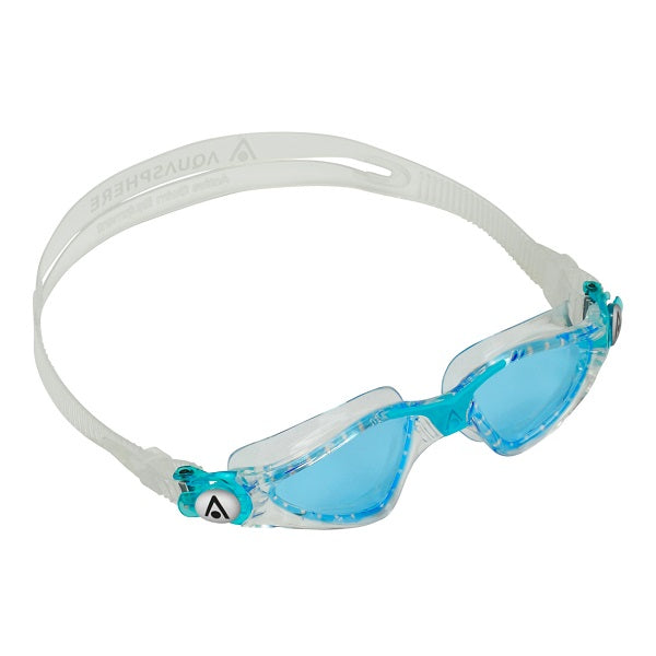 Aquasphere Kayenne Junior Goggle Trans Turquiose Lens Blue