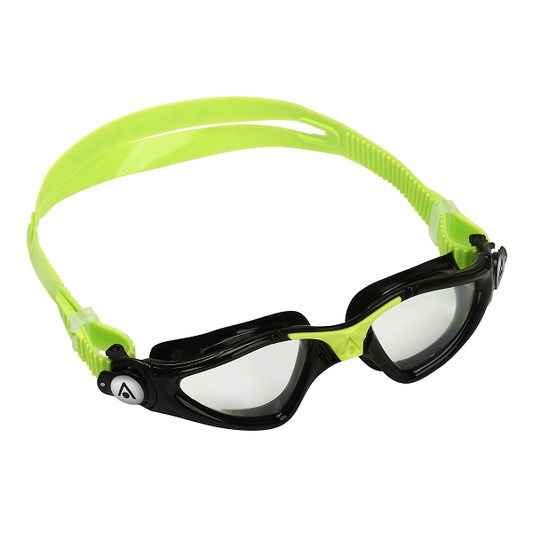Aquasphere Kayenne Junior Goggle Black Green  Lens Clear