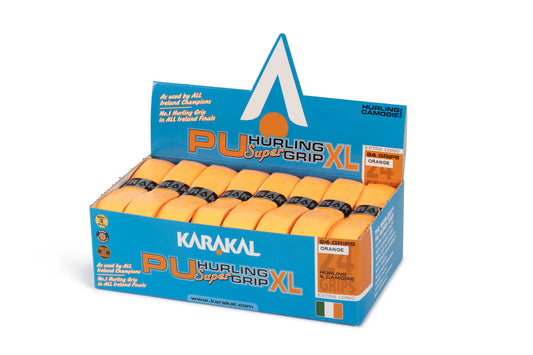 Karakal PU Super Grip Hurling XL Orange x 24