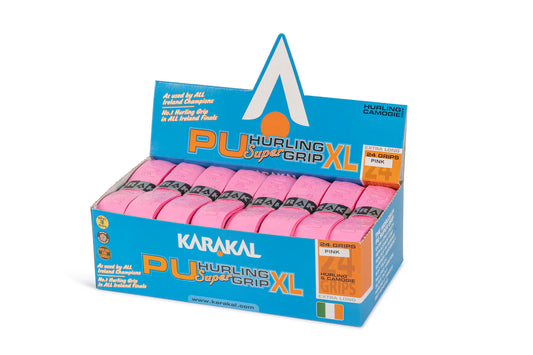 Karakal PU Super Grip Hurling XL Pink x 24