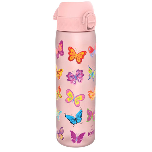 Ion8 Slim Water Bottle Butterfly Pink