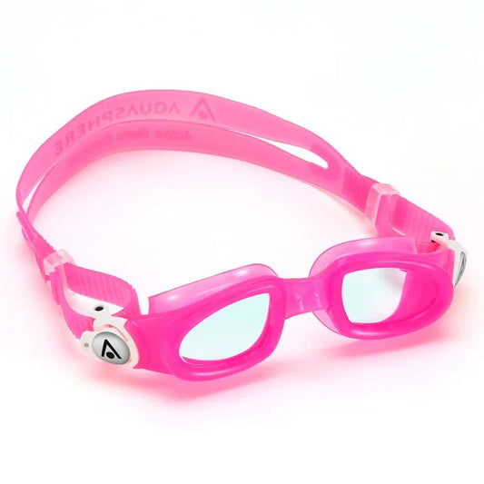 Aquasphere Moby Kid Goggle Pink White Lens Clear