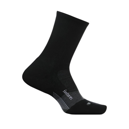 Feetures M10 Max Cushion Mini Crew Charcoal