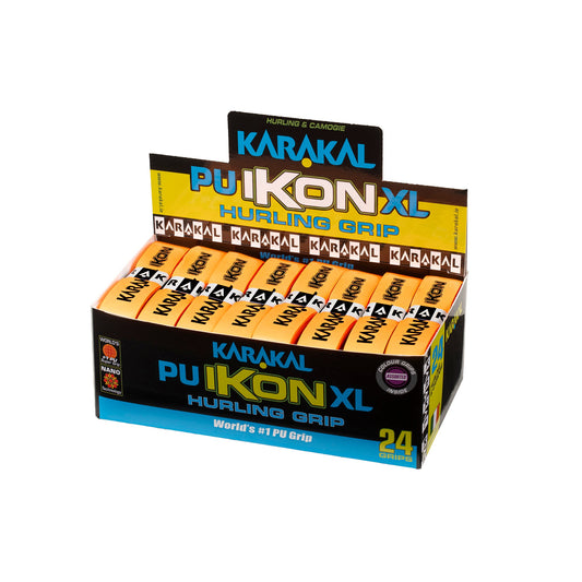Karakal Ikon XL Grip - Fluo Orange/Black