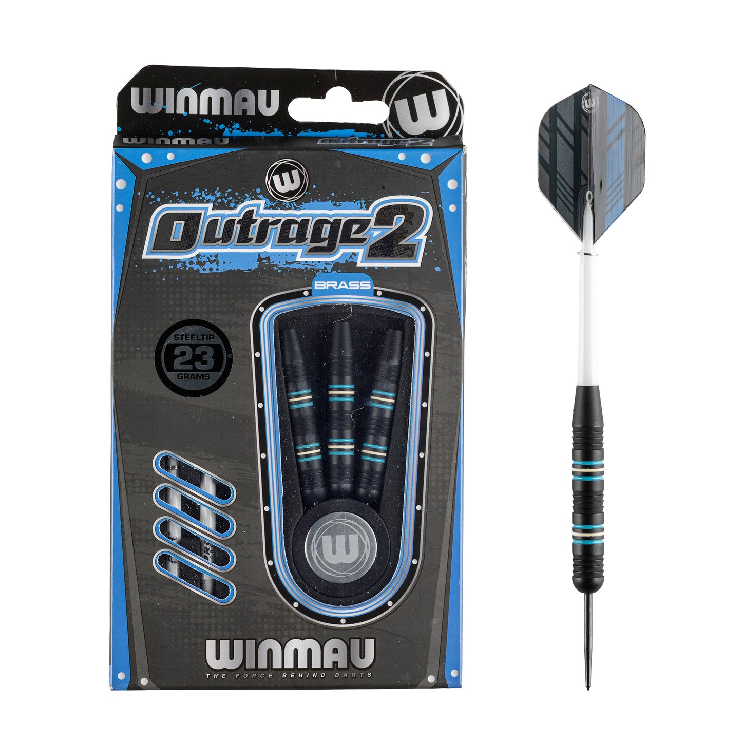 Winmau Outrage Brass Darts 2.0
