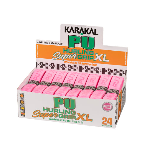 Karakal PU Super Grip Hurling XL Pink x 24