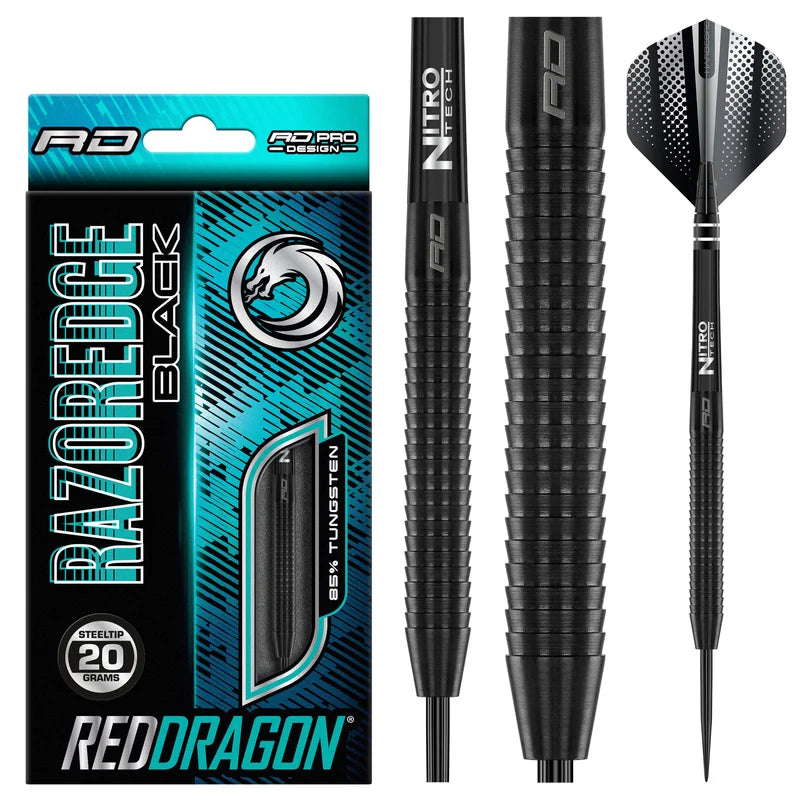 Red Dragon Razor Edge Dart Black