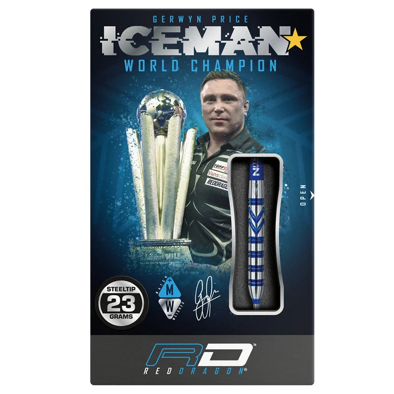 Red Dragon Gerwyn Price Original Dart Blue Switch