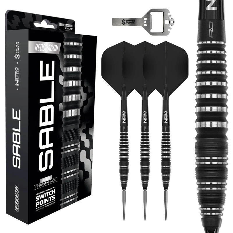 Red Dragon Sable Switch Point Darts Bomb Barrel 2
