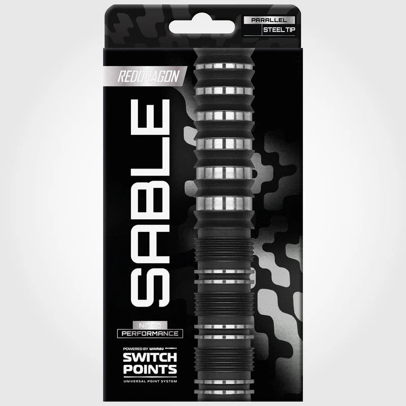 Red Dragon Sable Switch Point Darts Parallel Barrel