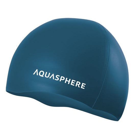 AquaSphere Classic Silicone Swim Cap Dark Green