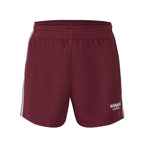 Karakal Elite Gaelic Short Maroon White