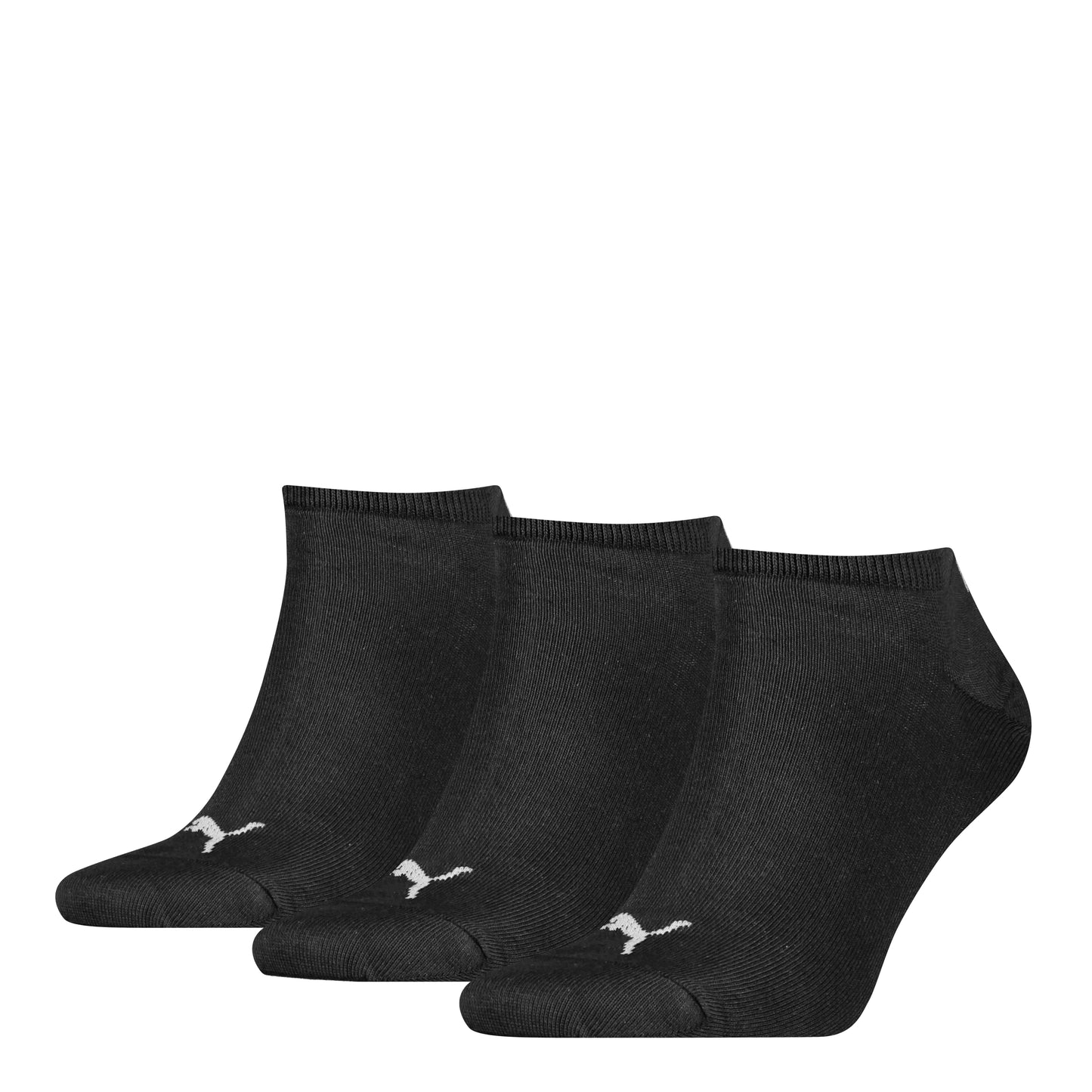 Puma Sneaker Sock 3pk Black New x6