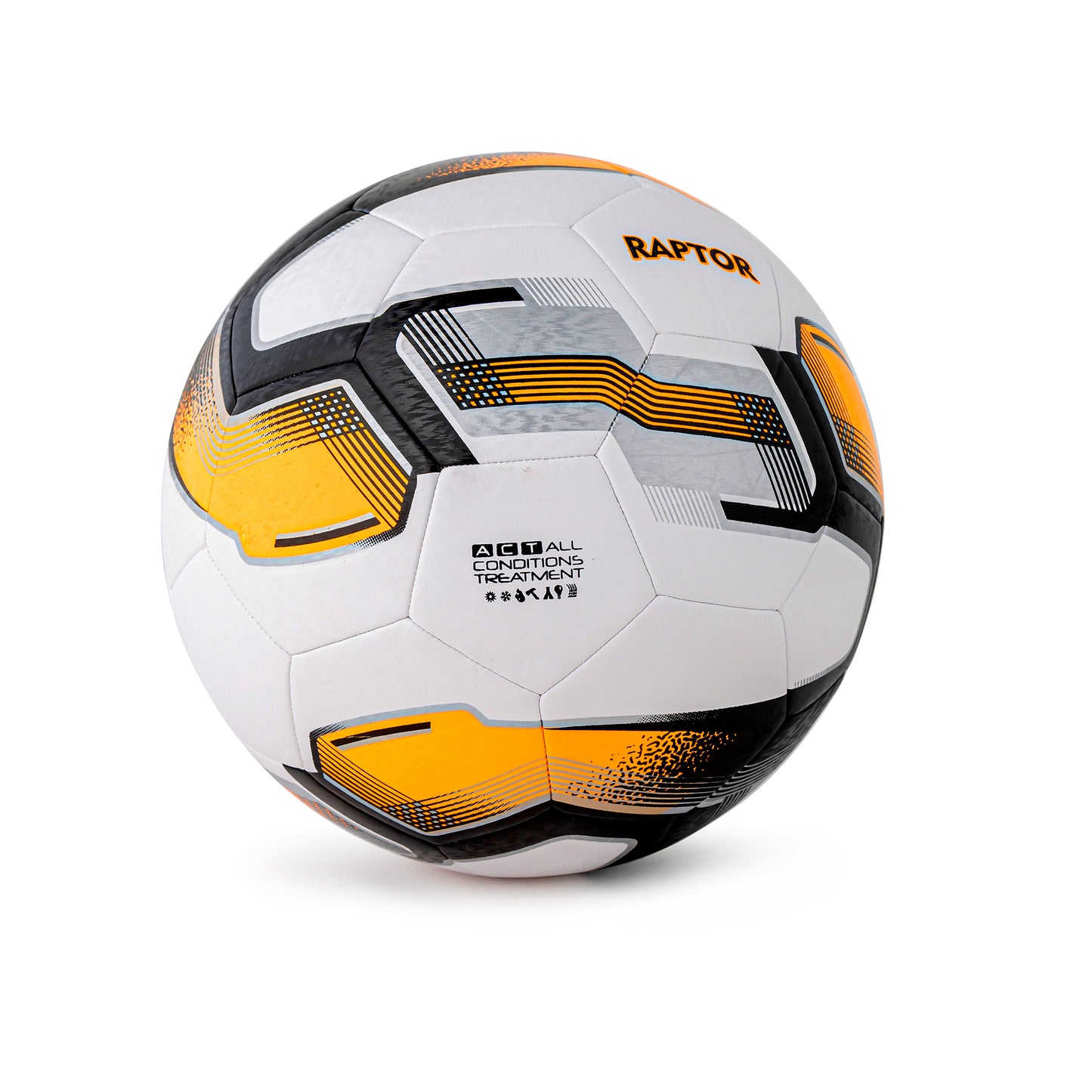 Raptor Wave Training Soccer Ball Neon Orange