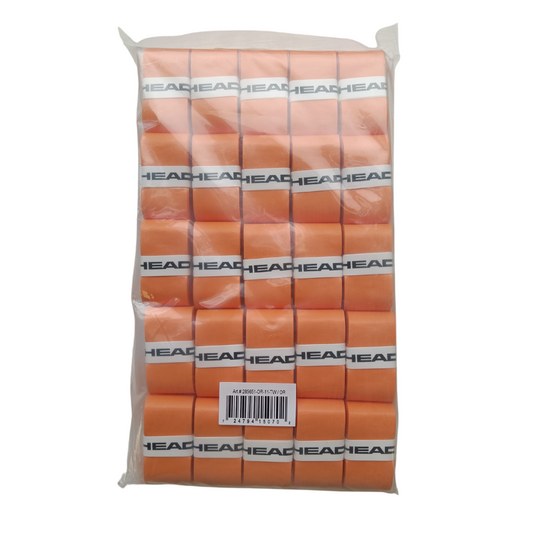 Head Prime Tour Overgrip Orange 50 (pcs)