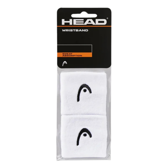 Head Wristbands 2.5" White x 2