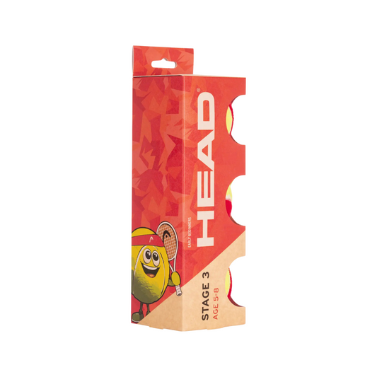 Head Stage 3 Red Tennis Ball  3 pack
