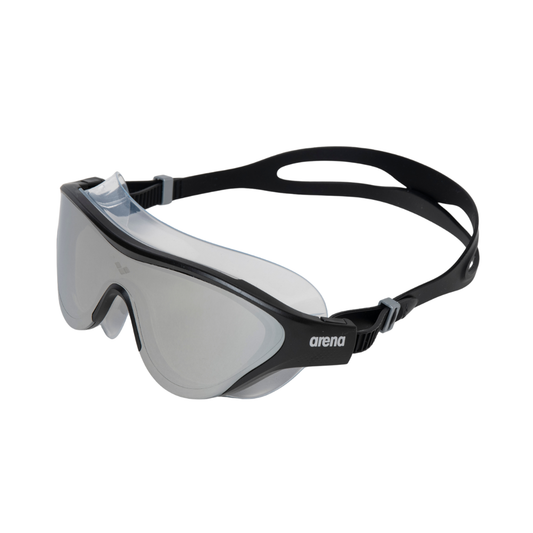 Arena The One Mask Mirror Silver Black - 6pk