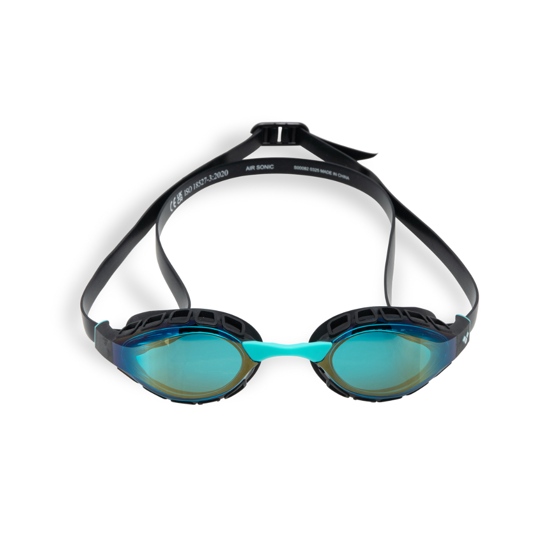 Arena Air Sonic Mirror Aqua Black SW2 - 6 Pack