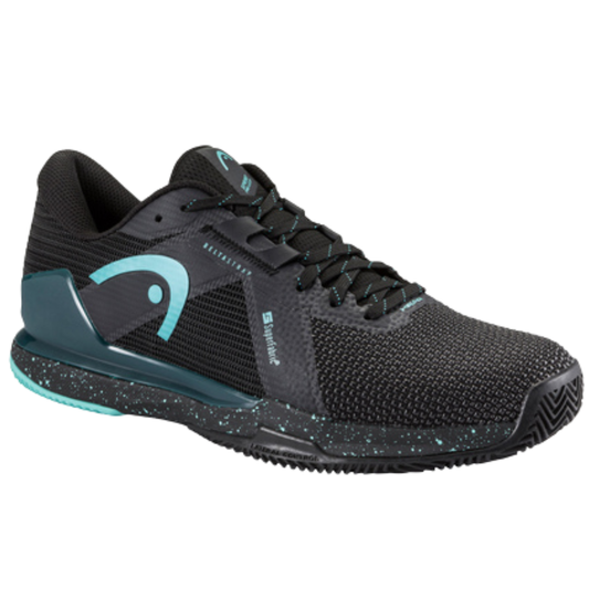 Head Mens Sprint Pro 4.0 Clay Tennis Shoe BKTE