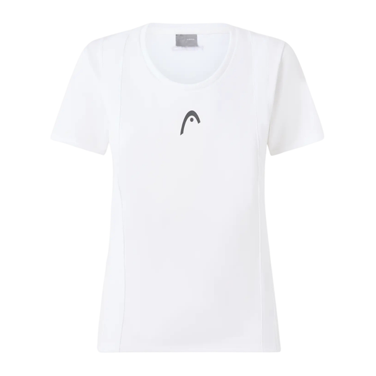 Head Womens Club 25 Tech Tee White