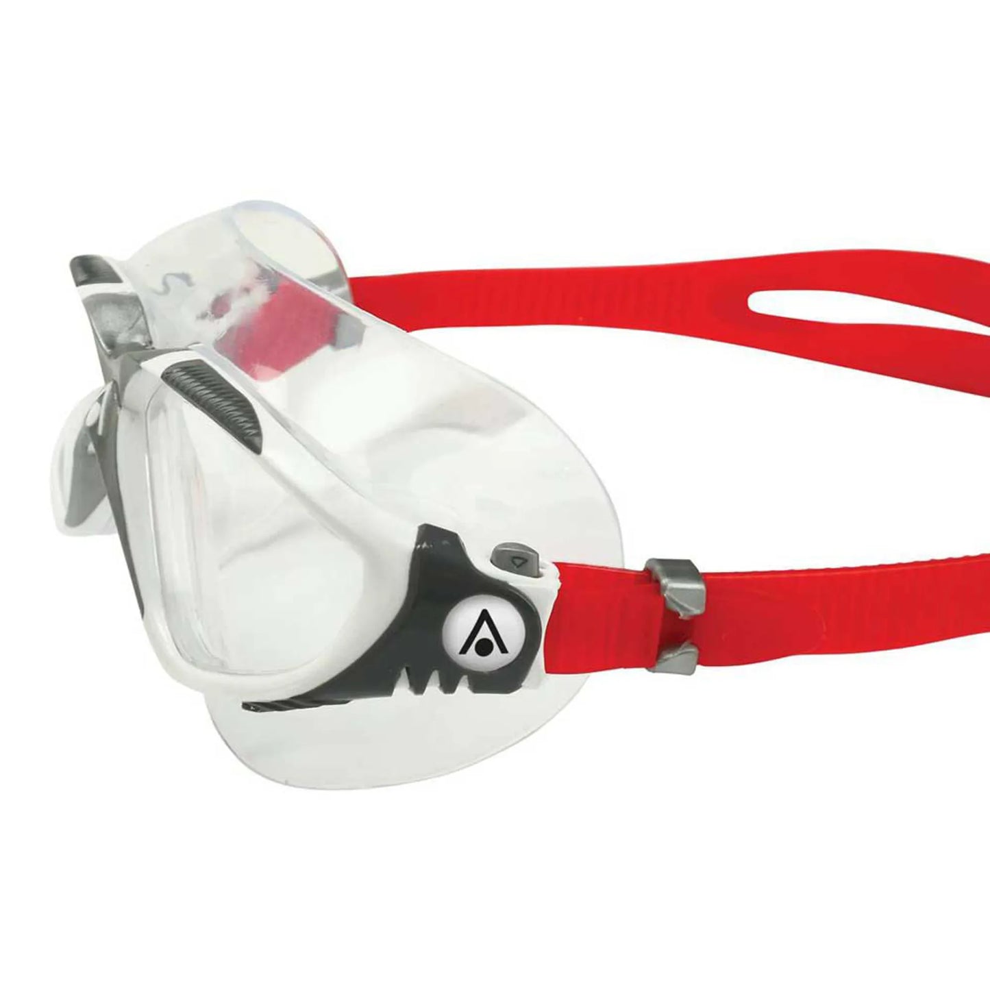 Aquasphere Vista Adult Goggle White Red Clear Lens