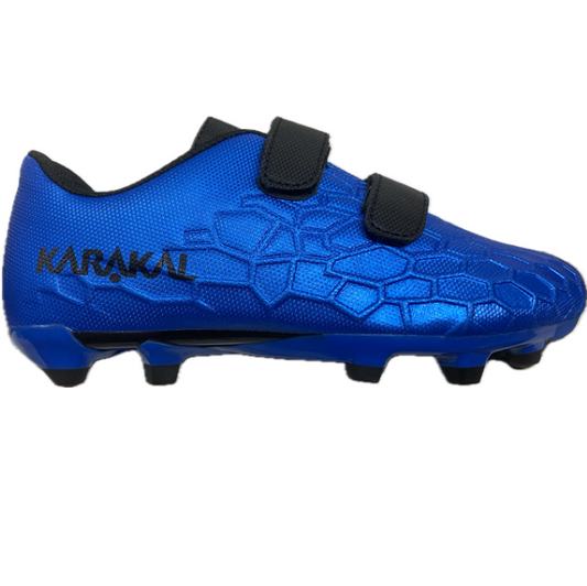 Karakal Hex Football Boot Royal Black x 10 Pairs (10-2UK)