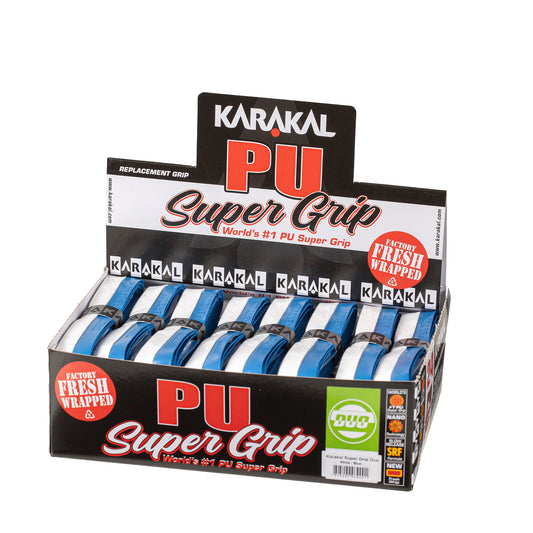 Karakal PU Super Grip Duo Blue White x 24